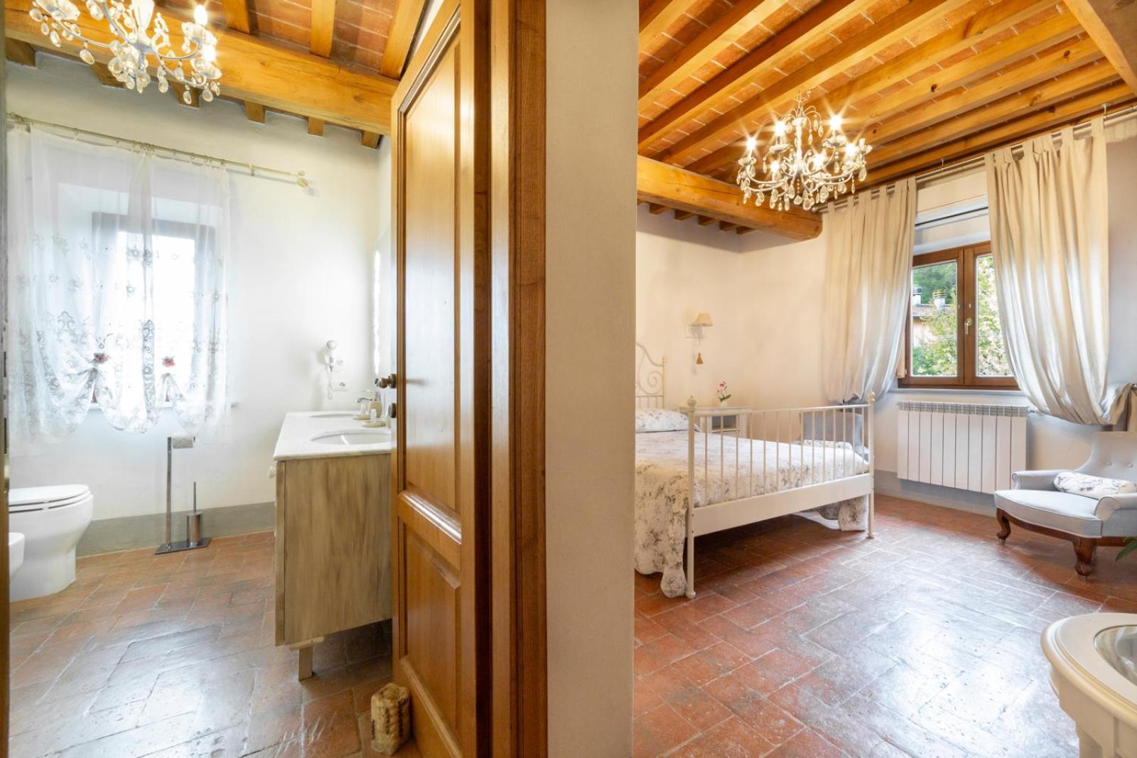 Agriturismo La Valle A Polvereto Tavarnelle Val di Pesa Szoba fotó